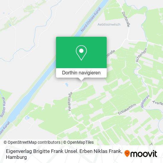 Eigenverlag Brigitte Frank Unsel. Erben Niklas Frank Karte