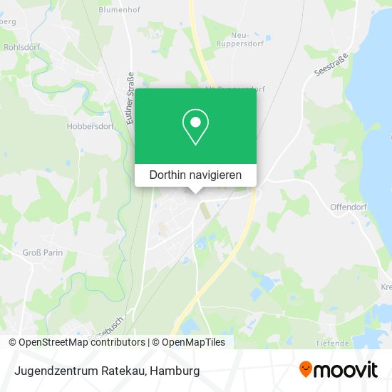 Jugendzentrum Ratekau Karte