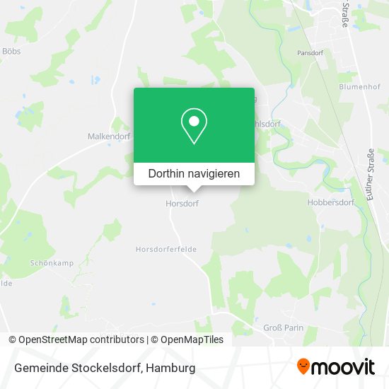 Gemeinde Stockelsdorf Karte