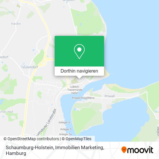 Schaumburg-Holstein, Immobilien Marketing Karte