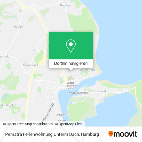 Pematra Ferienwohnung Unterm Dach Karte