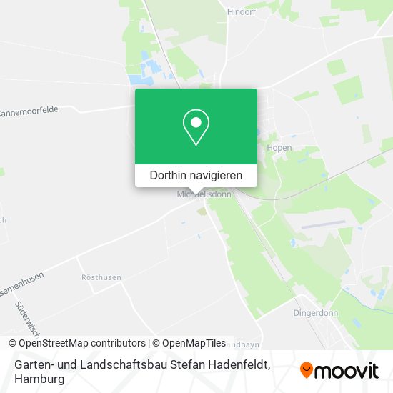 Garten- und Landschaftsbau Stefan Hadenfeldt Karte