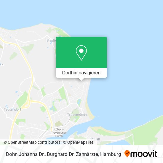 Dohn Johanna Dr., Burghard Dr. Zahnärzte Karte