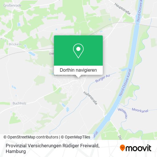 Provinzial Versicherungen Rüdiger Freiwald Karte
