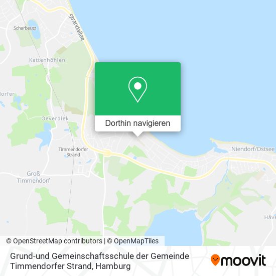 Grund-und Gemeinschaftsschule der Gemeinde Timmendorfer Strand Karte