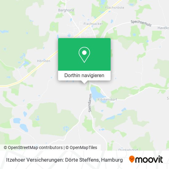 Itzehoer Versicherungen: Dörte Steffens Karte
