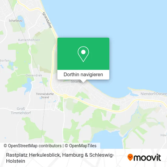 Rastplatz Herkulesblick Karte