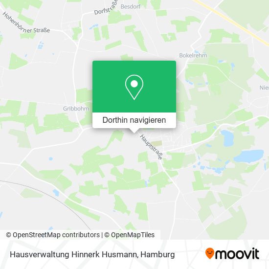 Hausverwaltung Hinnerk Husmann Karte