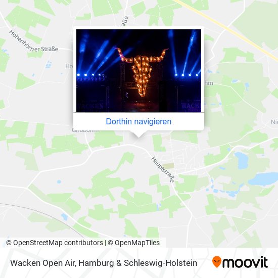 Wacken Open Air Karte