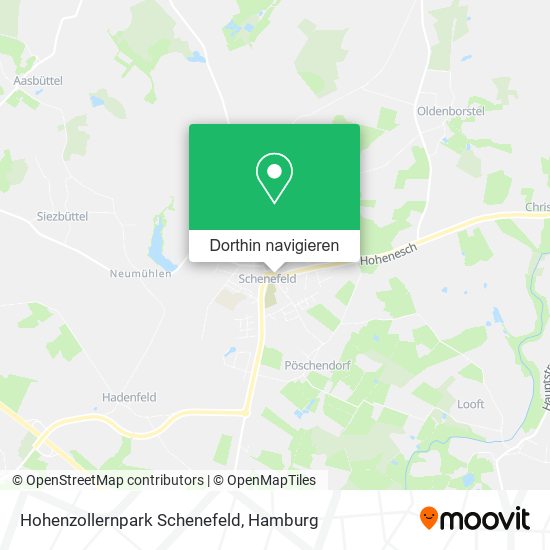 Hohenzollernpark Schenefeld Karte