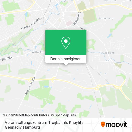 Veranstaltungszentrum Troijka Inh. Kheyfits Gennadiy Karte