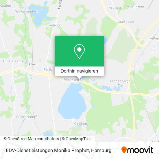 EDV-Dienstleistungen Monika Prophet Karte