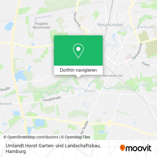 Umlandt Horst Garten- und Landschaftsbau Karte