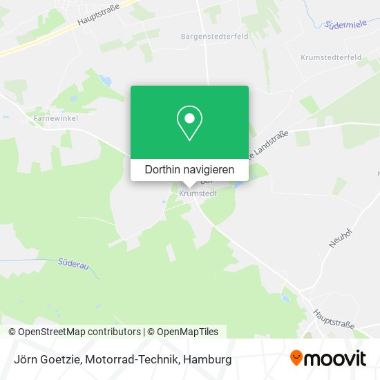 Jörn Goetzie, Motorrad-Technik Karte