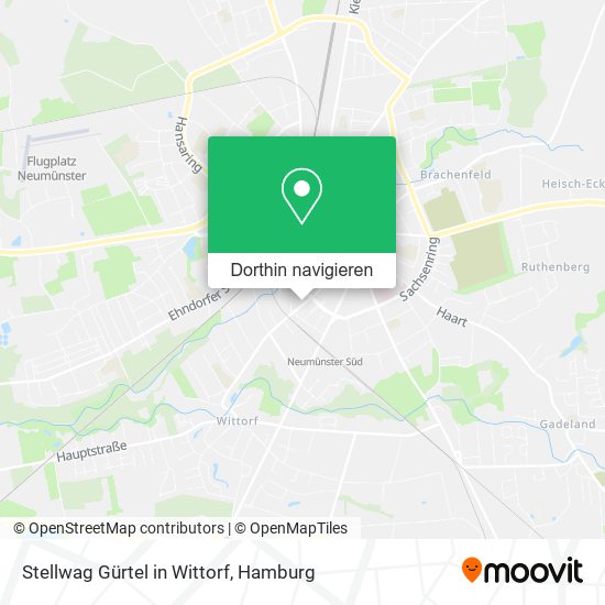 Stellwag Gürtel in Wittorf Karte