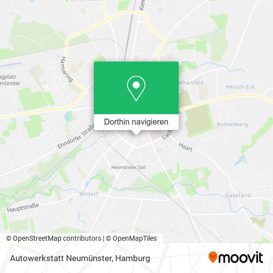 Autowerkstatt Neumünster Karte