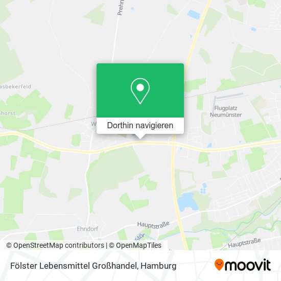 Fölster Lebensmittel Großhandel Karte