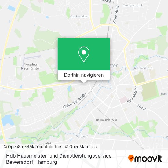Hdb Hausmeister- und Dienstleistungsservice Bewersdorf Karte
