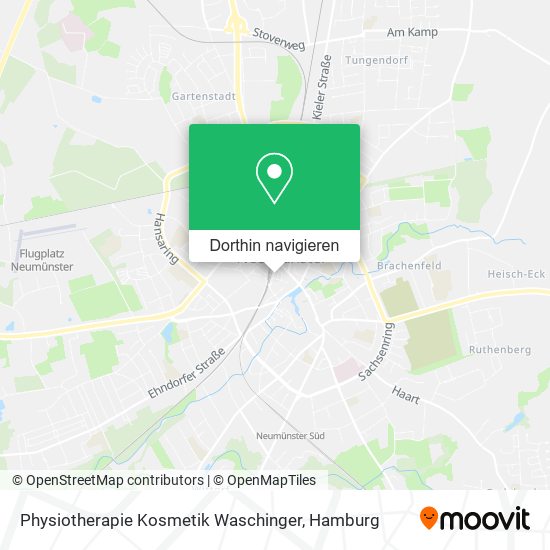 Physiotherapie Kosmetik Waschinger Karte