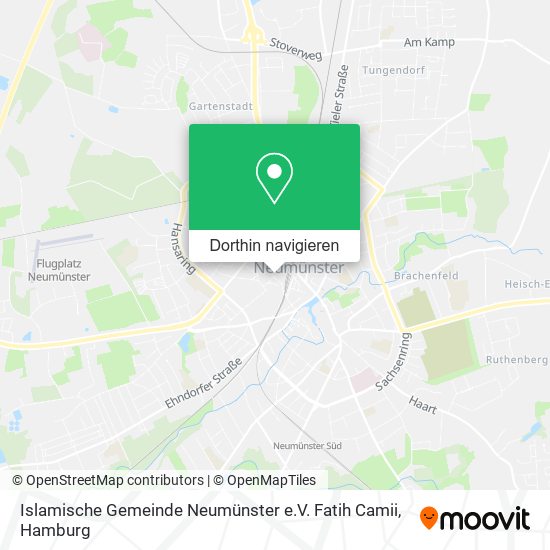 Islamische Gemeinde Neumünster e.V. Fatih Camii Karte
