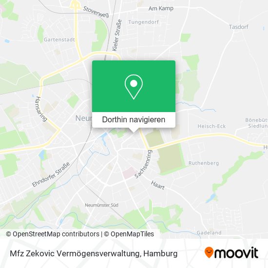 Mfz Zekovic Vermögensverwaltung Karte