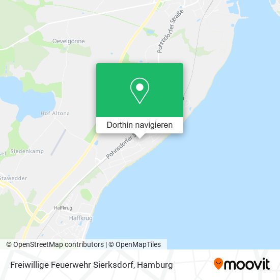 Freiwillige Feuerwehr Sierksdorf Karte