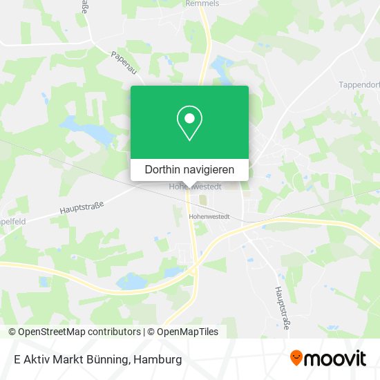 E Aktiv Markt Bünning Karte