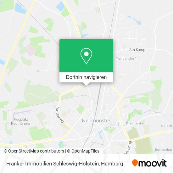 Franke- Immobilien Schleswig-Holstein Karte