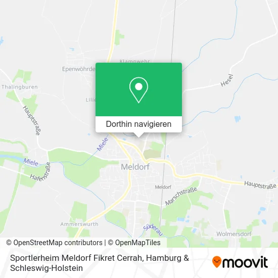 Sportlerheim Meldorf Fikret Cerrah Karte