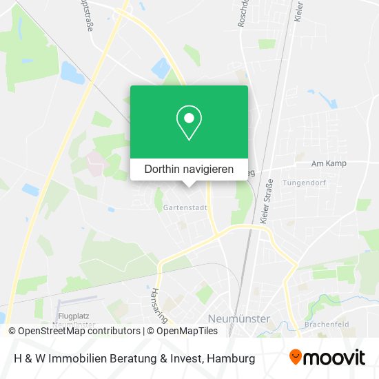 H & W Immobilien Beratung & Invest Karte