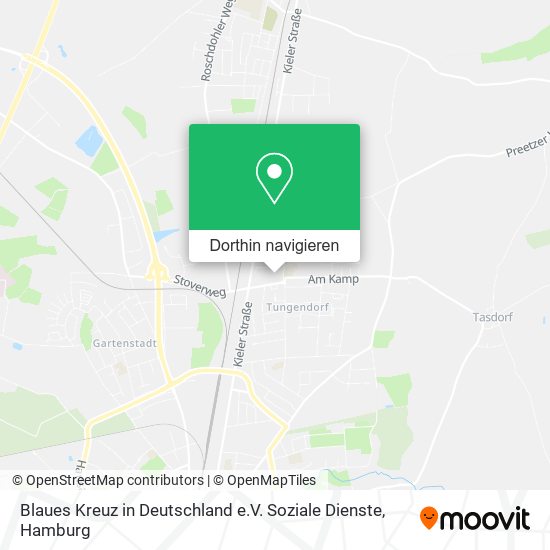 Blaues Kreuz in Deutschland e.V. Soziale Dienste Karte
