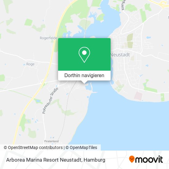 Arborea Marina Resort Neustadt Karte