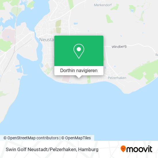 Swin Golf Neustadt/Pelzerhaken Karte