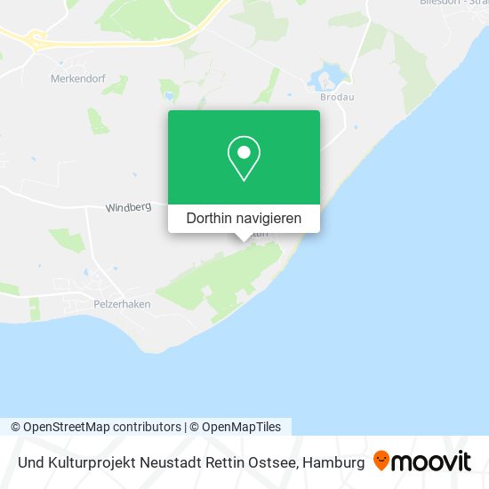 Und Kulturprojekt Neustadt Rettin Ostsee Karte
