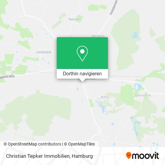 Christian Tepker Immobilien Karte