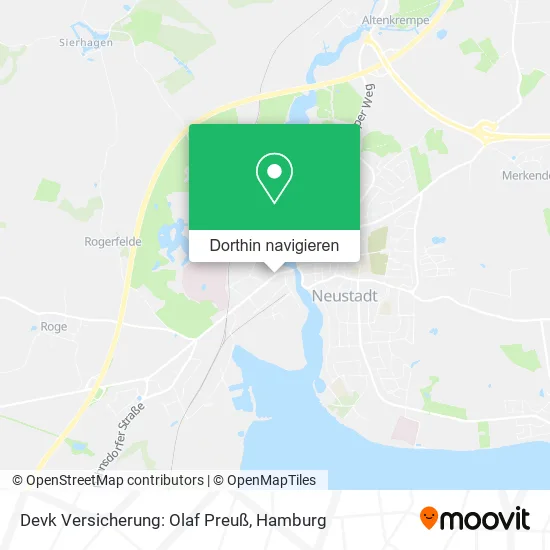 Devk Versicherung: Olaf Preuß Karte