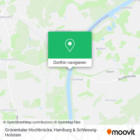 Grünentaler Hochbrücke Karte