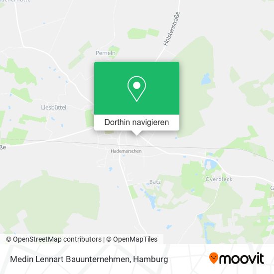 Medin Lennart Bauunternehmen Karte
