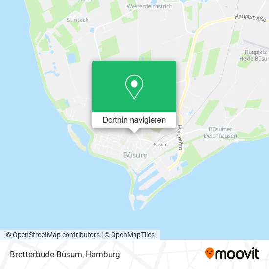 Bretterbude Büsum Karte