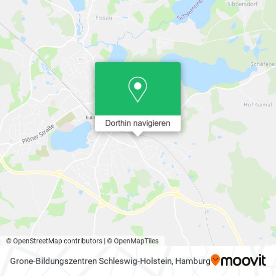 Grone-Bildungszentren Schleswig-Holstein Karte