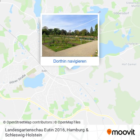 Landesgartenschau Eutin 2016 Karte