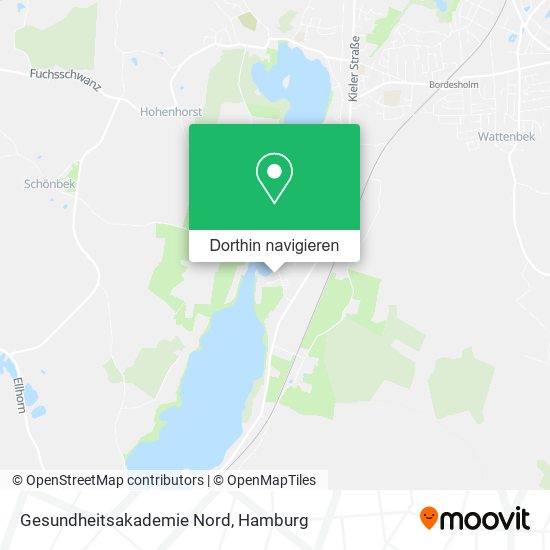 Gesundheitsakademie Nord Karte