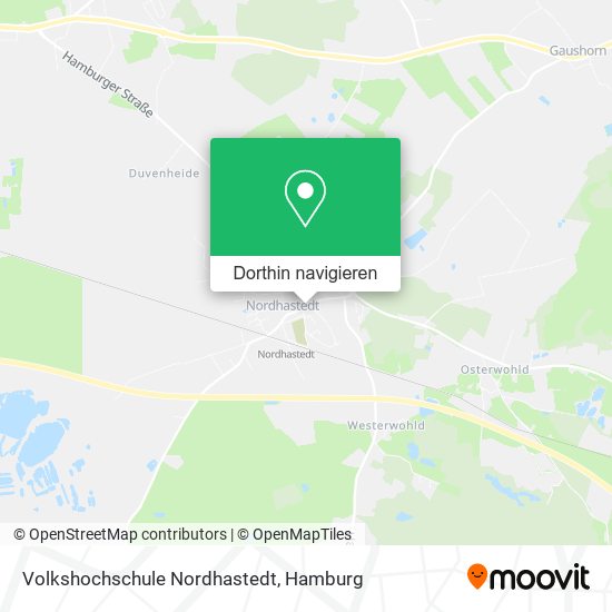Volkshochschule Nordhastedt Karte