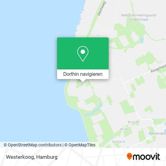 Westerkoog Karte