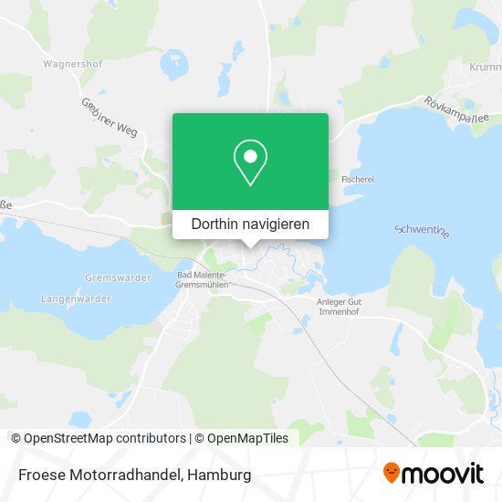 Froese Motorradhandel Karte