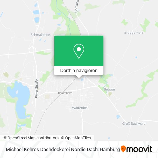 Michael Kehres Dachdeckerei Nordic Dach Karte