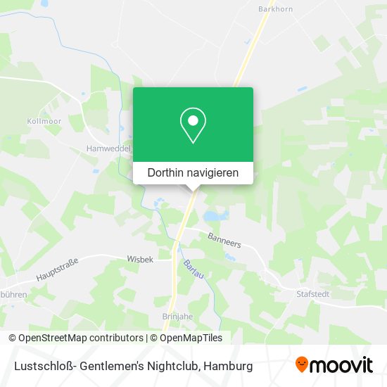 Lustschloß- Gentlemen's Nightclub Karte