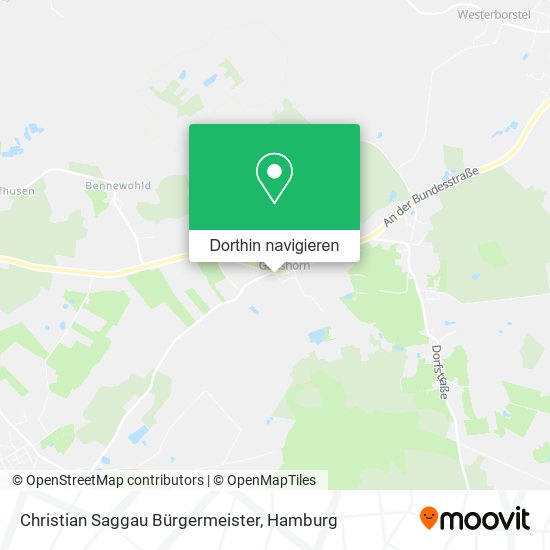 Christian Saggau Bürgermeister Karte