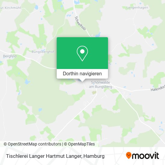 Tischlerei Langer Hartmut Langer Karte