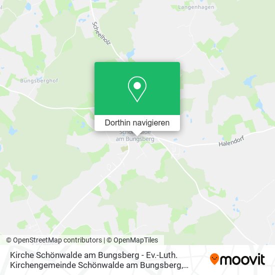 Kirche Schönwalde am Bungsberg - Ev.-Luth. Kirchengemeinde Schönwalde am Bungsberg Karte